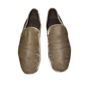Vince Bray  Velvet Loafer, Women’s Size 8.5 (Light Beige)